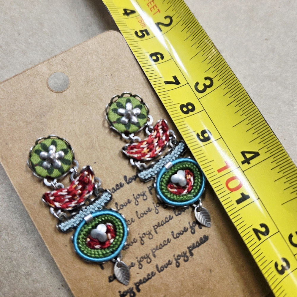 AYALABAR Colorful Bohemian Earrings